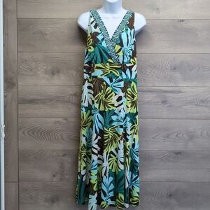 Lily Floral Criss Cross Dress Women's Regular Size XL